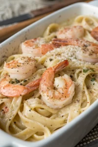 Shrimp Scampi Pasta Bake Recipe