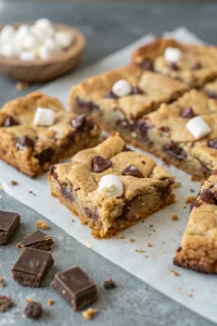 S'mores Cookie Bars Recipe