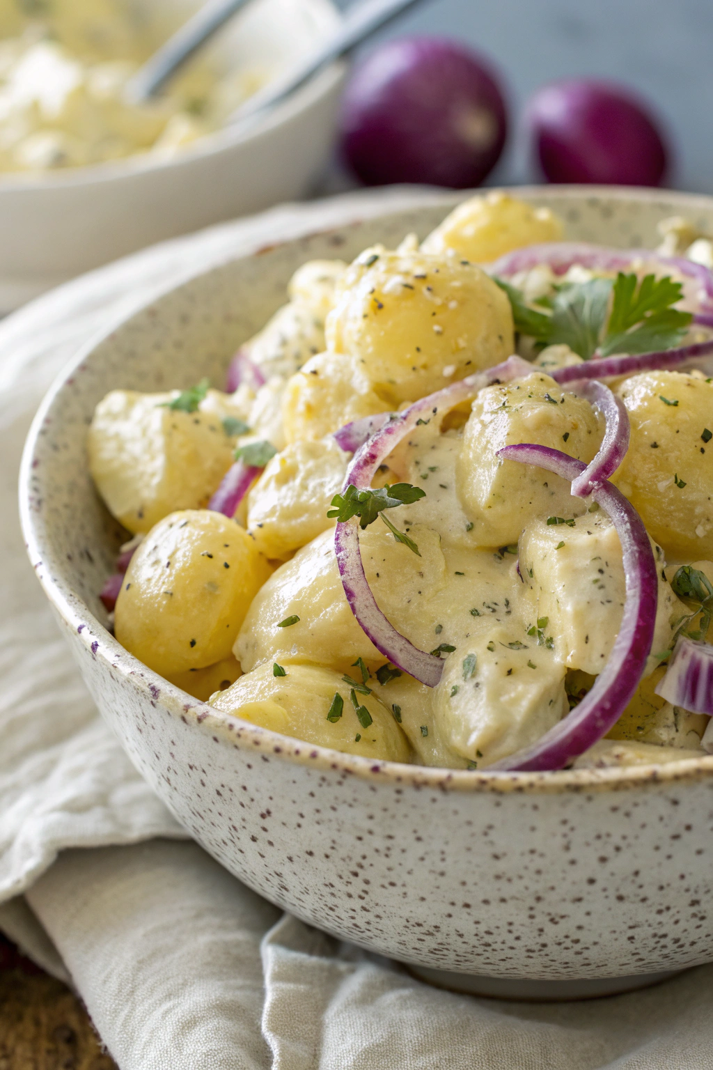 Sour Cream and Onion Potato Salad
