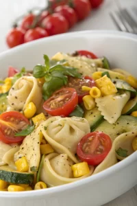 Tortellini with Sautéed Vegetables Recipe