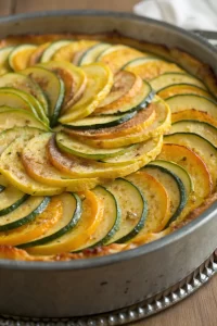 Zucchini Gratin with Yellow Squash Recipe