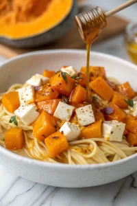 Baked Feta Butternut Squash Pasta Recipe