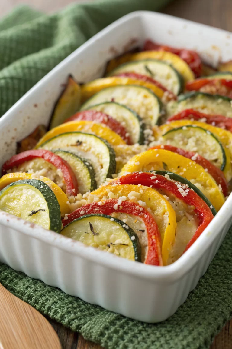 Baked Zucchini and Cheese Recipe