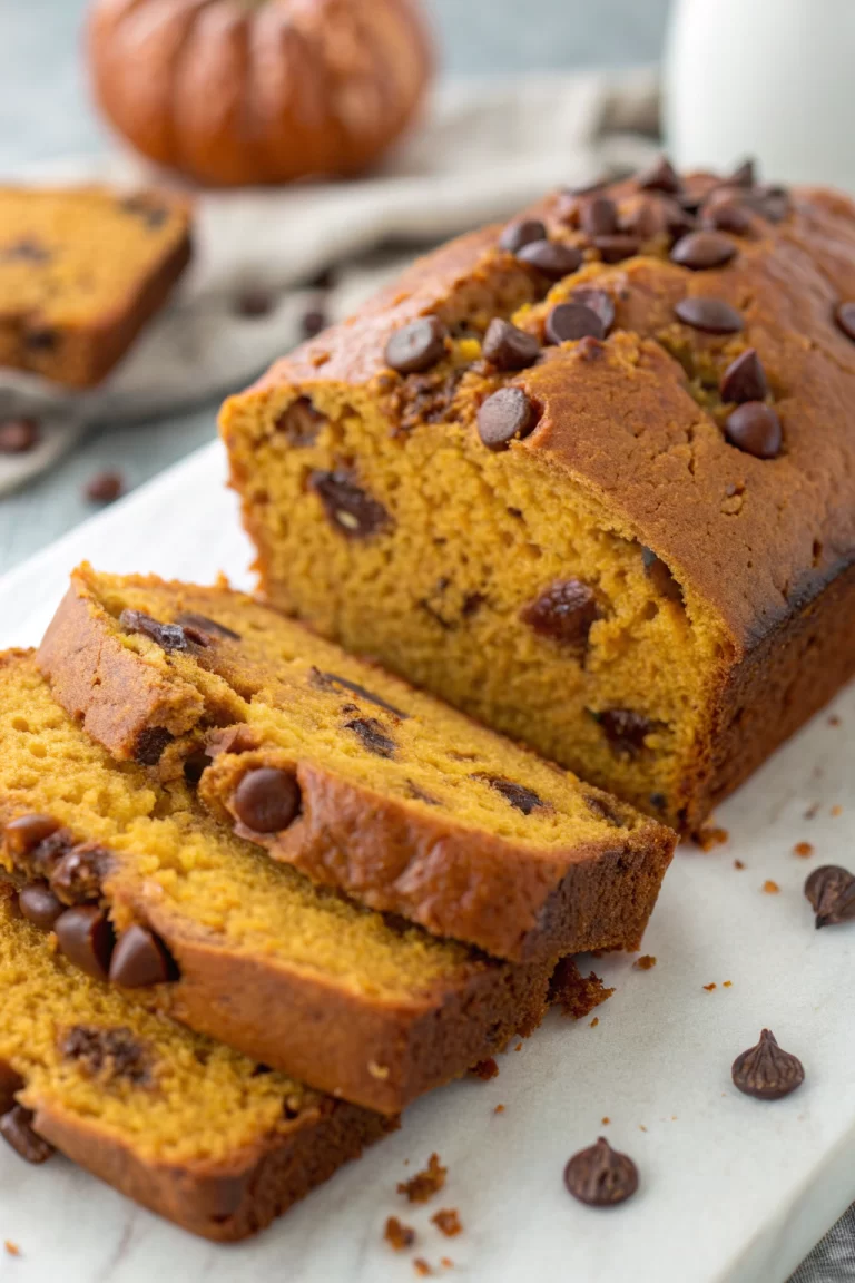 Banana Chocolate Chip Pumpkin Bread Recipe