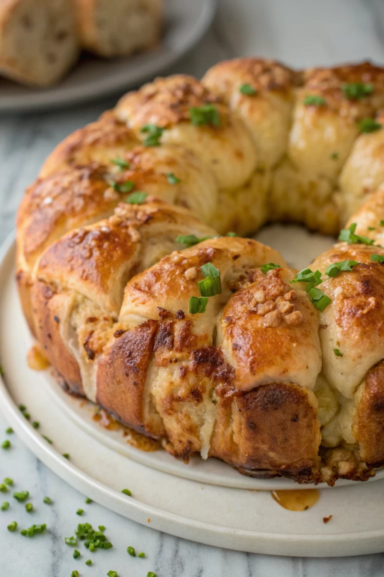 Chicken Alfredo Monkey Bread Recipe