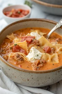 Creamy Lasagna Soup Recipe