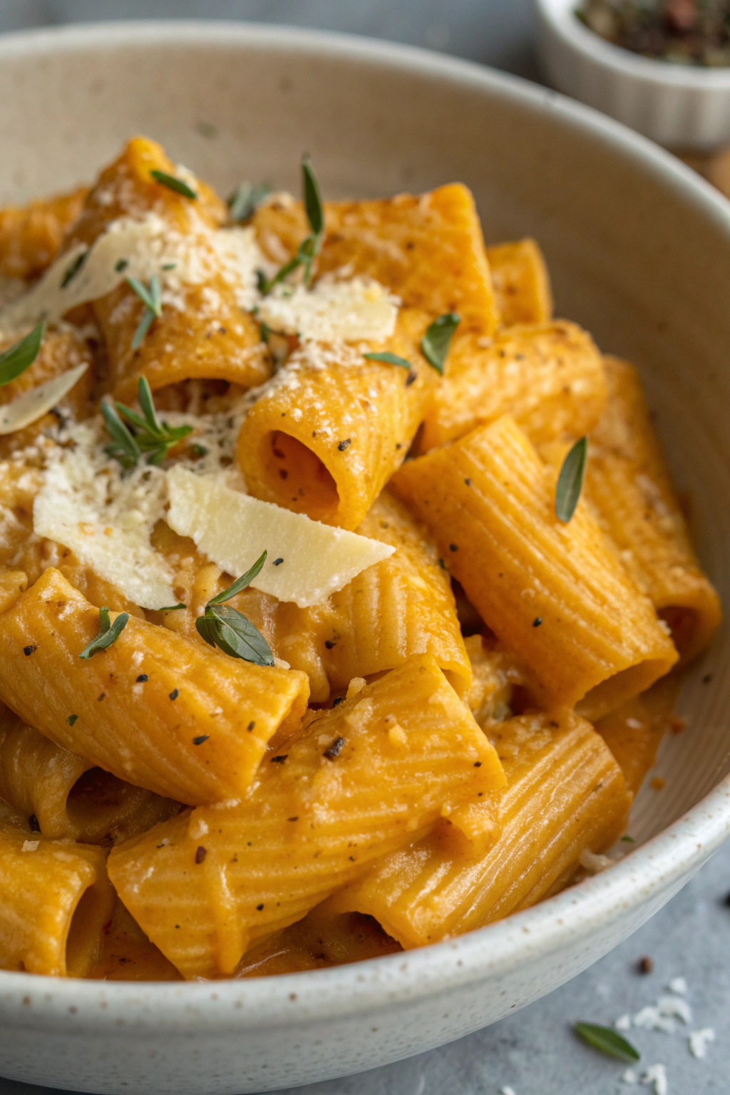 Creamy Parmesan Pumpkin Pasta Recipe