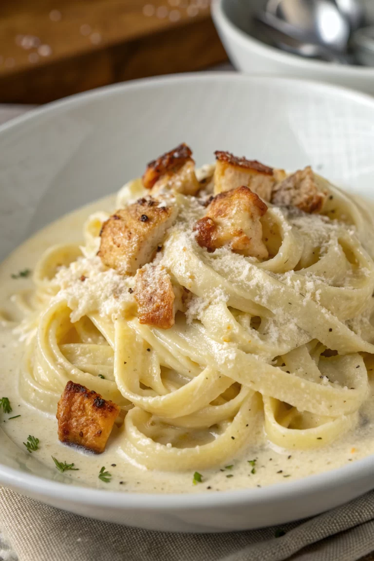 Creamy Roasted Garlic Butternut Squash Pasta Recipe