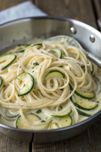 Creamy Zucchini Pasta Recipe