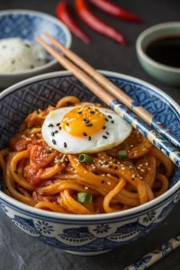 Easy Chili Oil Udon Noodles Recipe