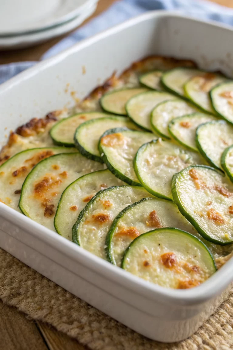 Easy Zucchini Au Gratin Recipe