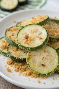 Garlic Parmesan Zucchini Chips