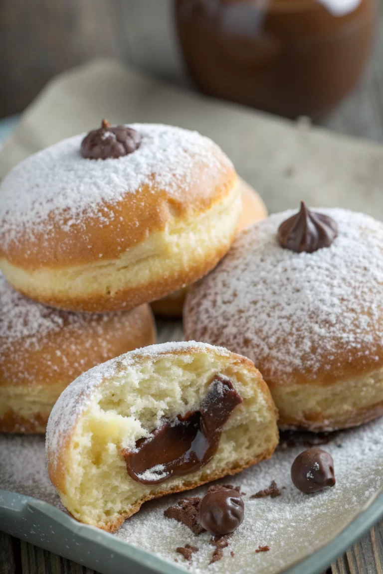 Hazelnut Cream Beignets Recipe