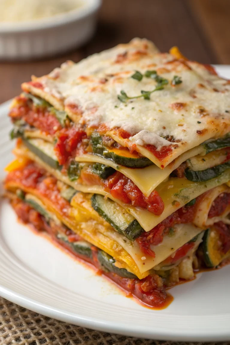 Healthy Zucchini Lasagna Recipe