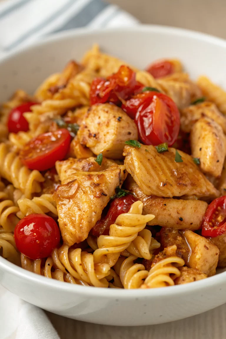 Honey Pepper Chicken Pasta Recipe