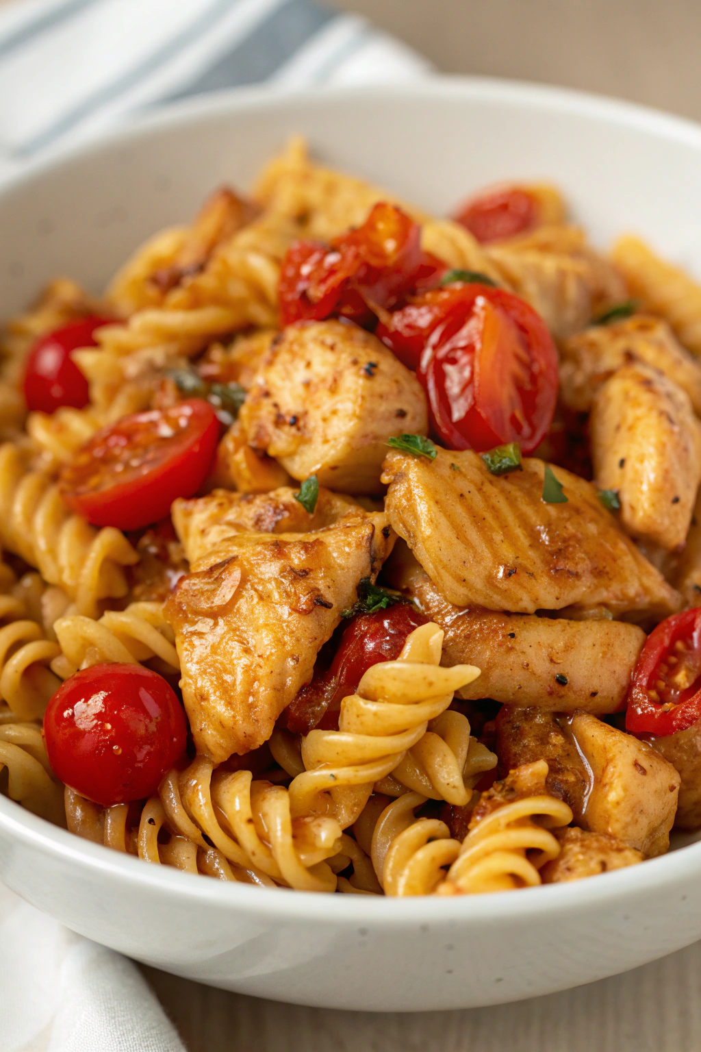 Honey Pepper Chicken Pasta Recipe