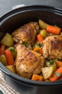 Instant Pot Chicken Veggies Recipe