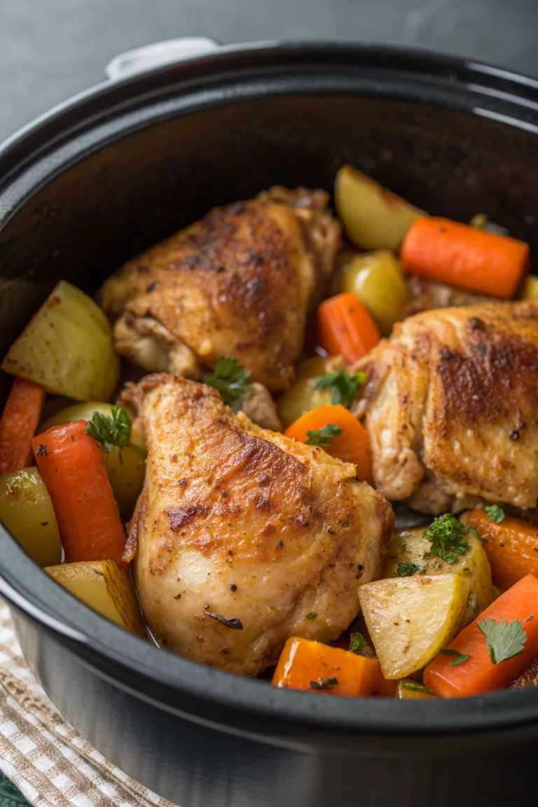 Instant Pot Chicken Veggies Recipe