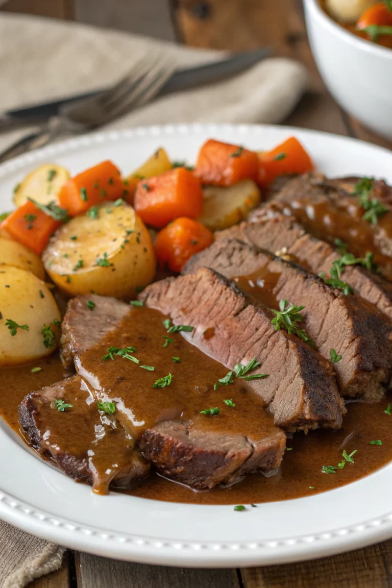 Instant Pot Roast Beef and Gravy Recipe