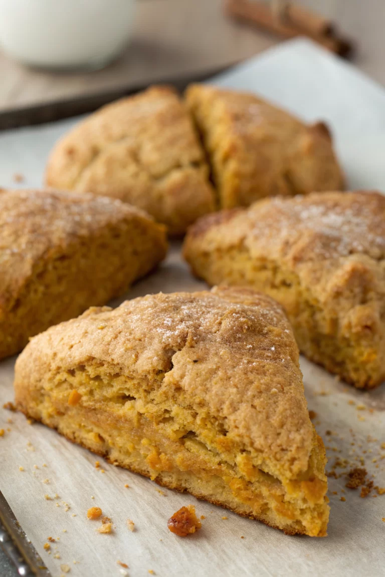 Pumpkin Ginger Scones Recipe