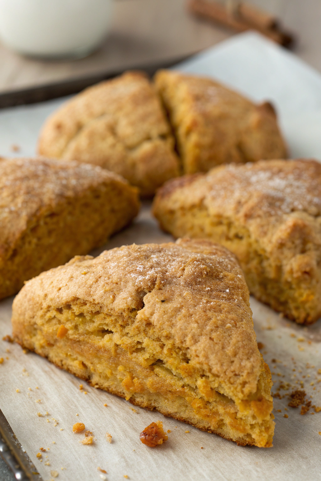 Pumpkin Ginger Scones Recipe