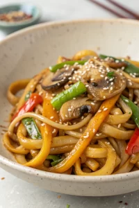 Quick Yaki Udon Recipe