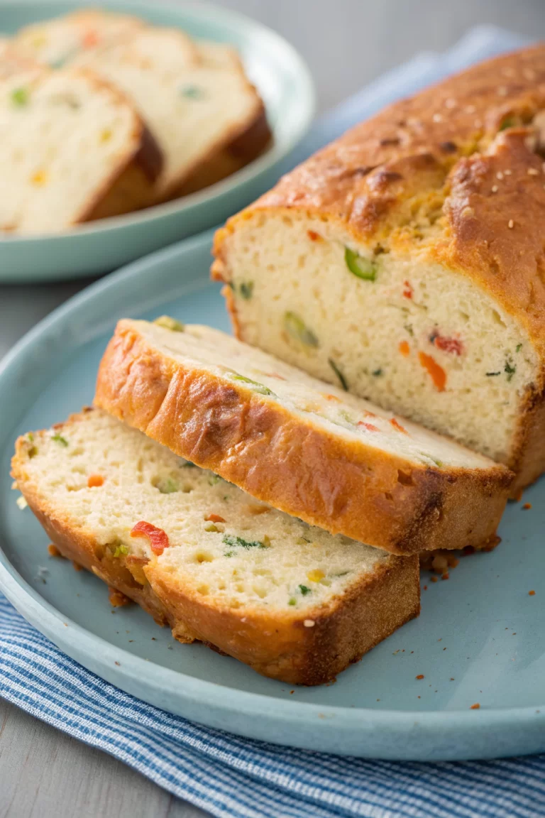 Savory Cheddar Zucchini Bread