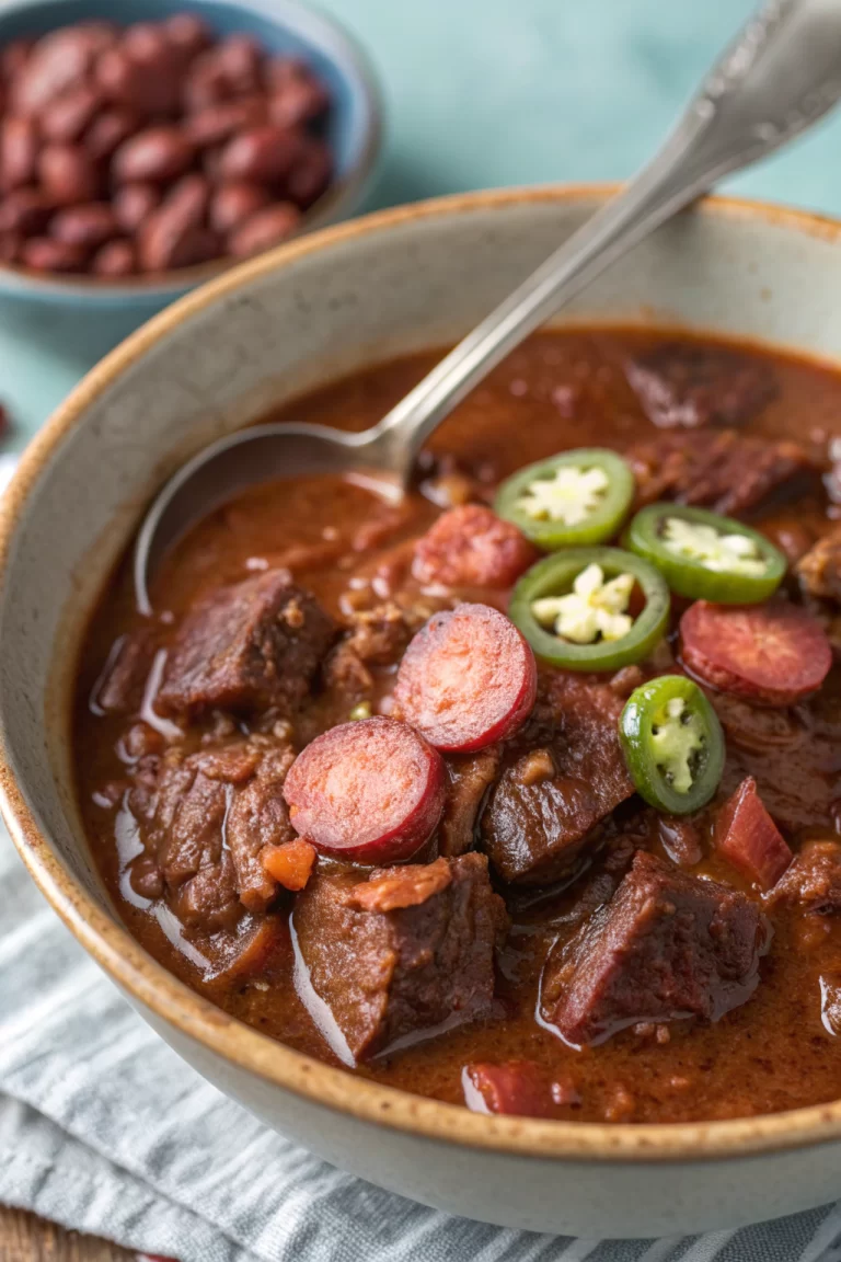Short Rib and Chorizo Chili Recipe
