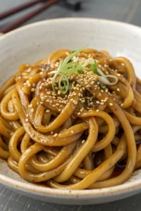 Soy sauce udon Recipe