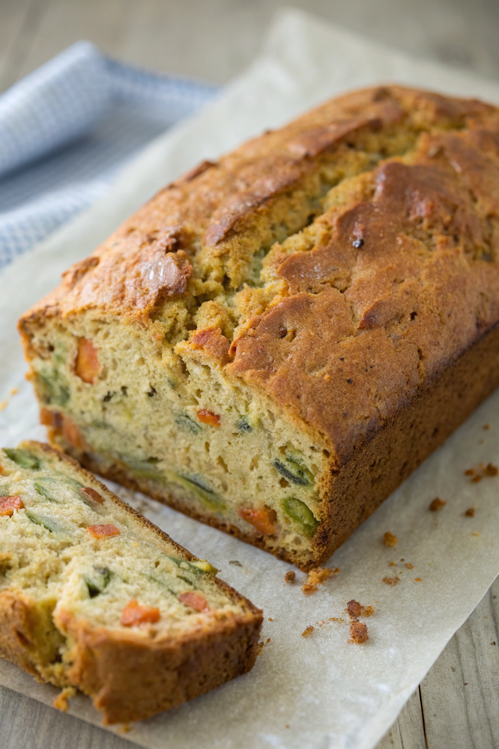 Spiced Zucchini Carrot Bread Recipe