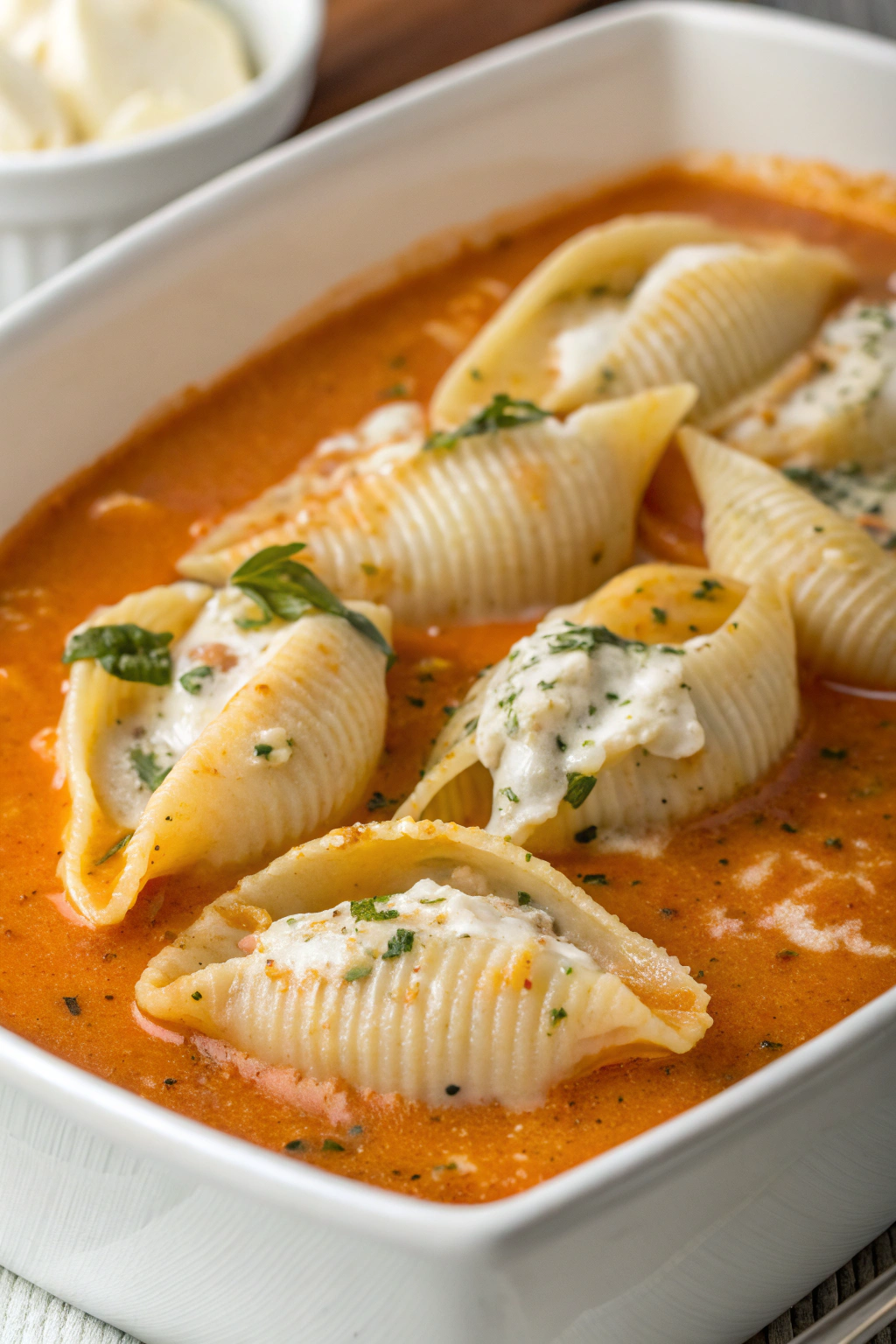 Stuffed Shells With Pumpkin Cream Sauce Recipe