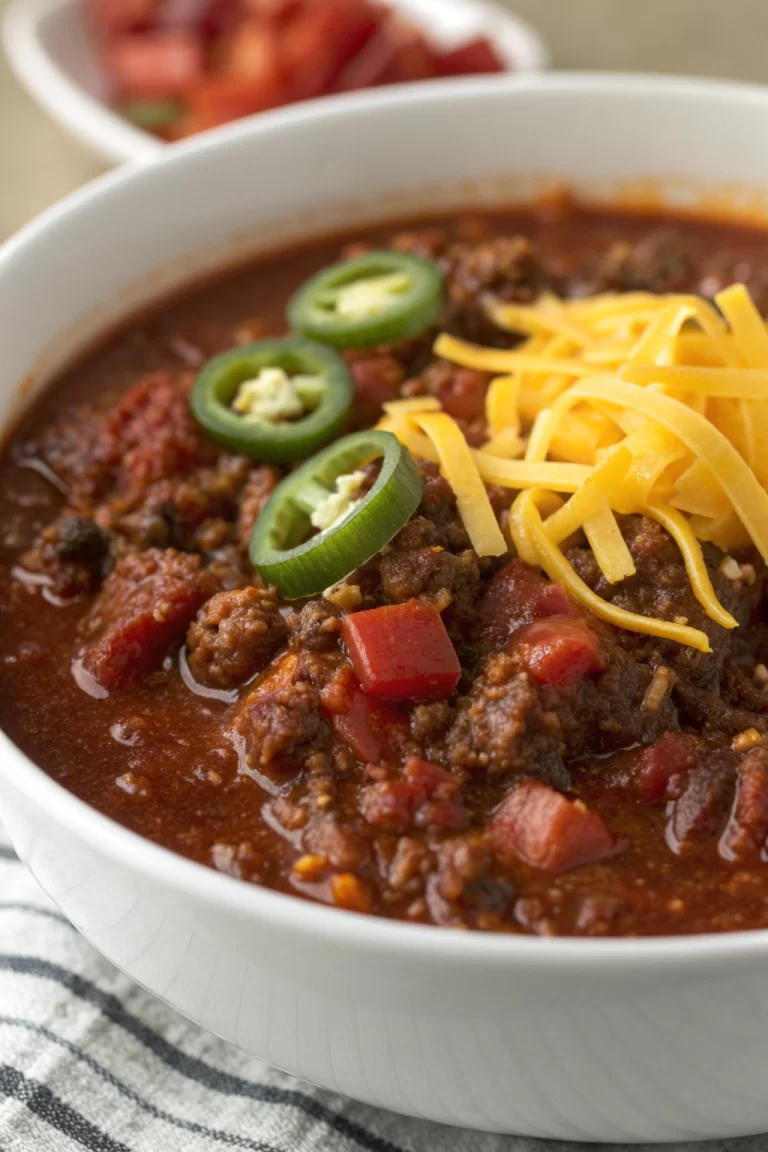 Texas Style Chili Recipe