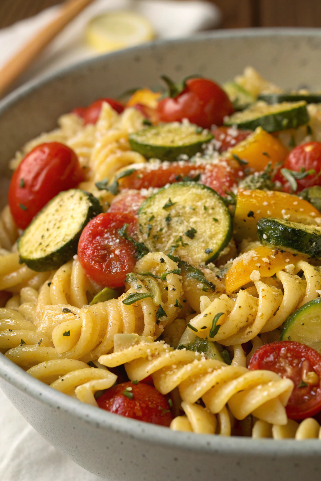 Tomato Zucchini Pasta Recipe
