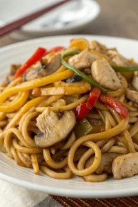 Udon Noodle Stir Fry Recipe
