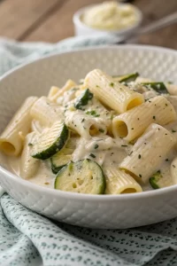 Zucchini Cream Cheese Pasta Recipe