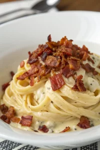 Zucchini Noodle Pasta Carbonara Recipe