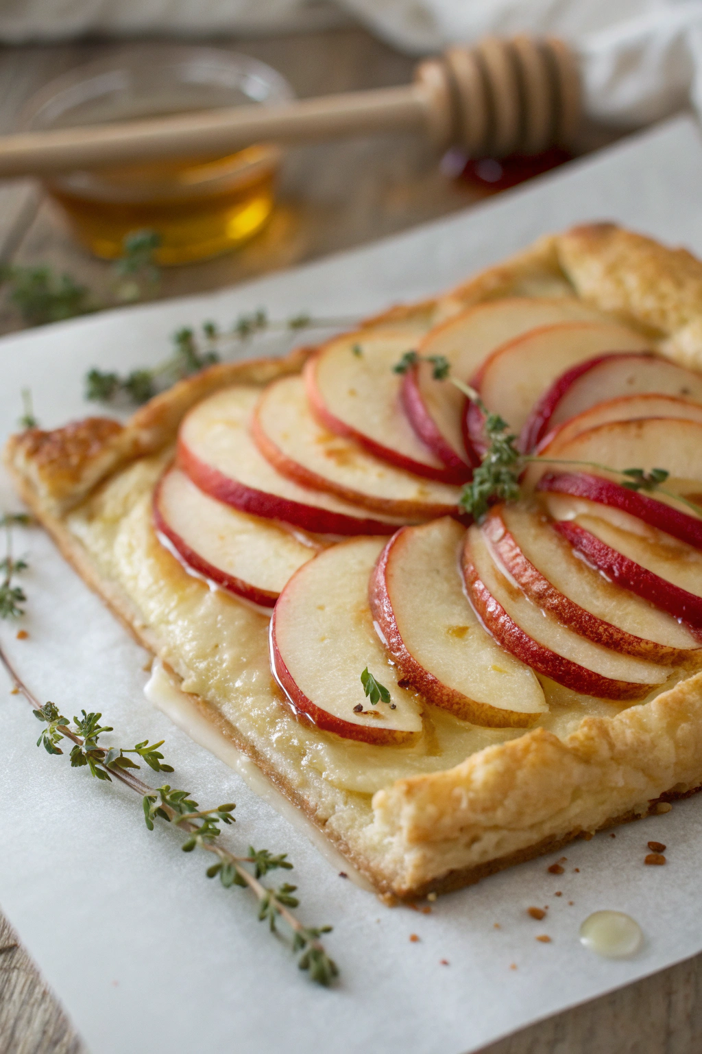 5 Ingredient Apple and White Cheddar Tart Recipe
