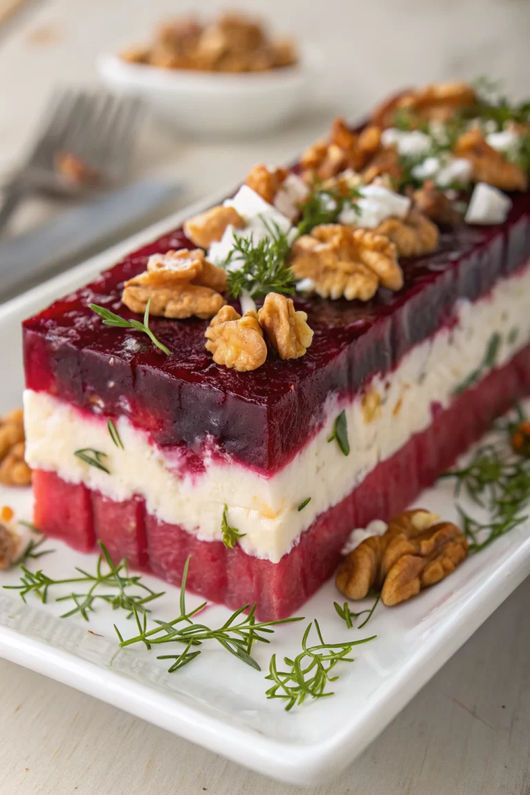 Beetroot and Goats Cheese Terrine Recipe
