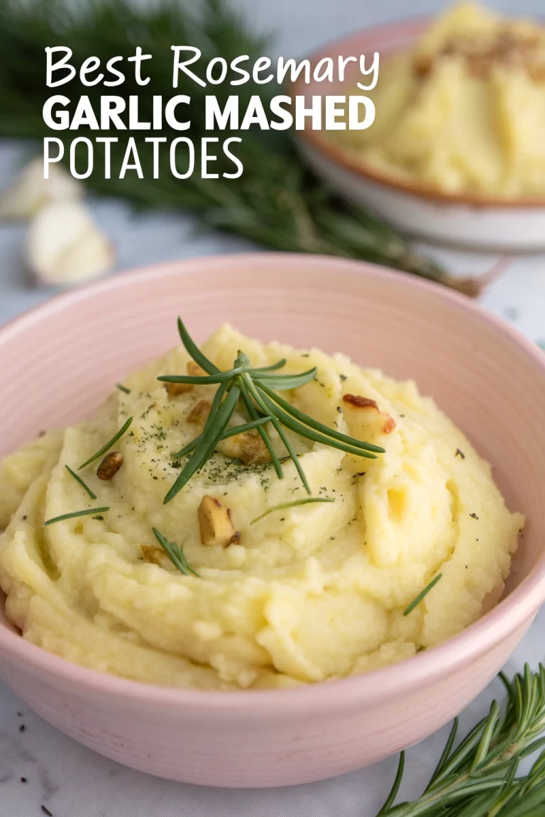 Best Rosemary Garlic Mashed Potatoes