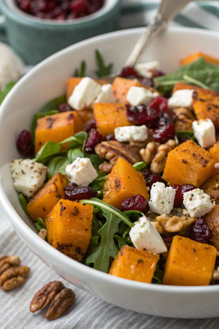 Butternut Squash Feta Salad Recipe