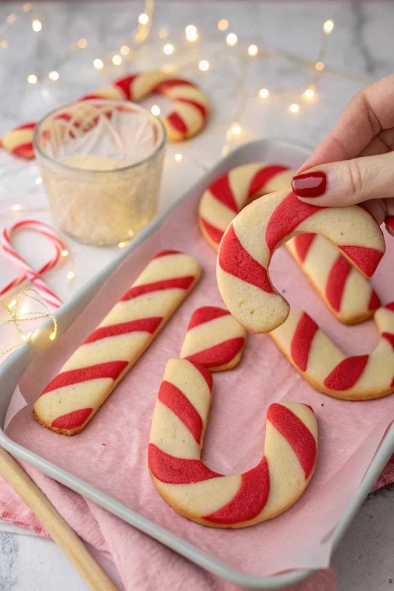 Candy Cane Cookies Recipe