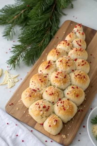 Cheesy Pull-Apart Christmas Tree Bread Recipe