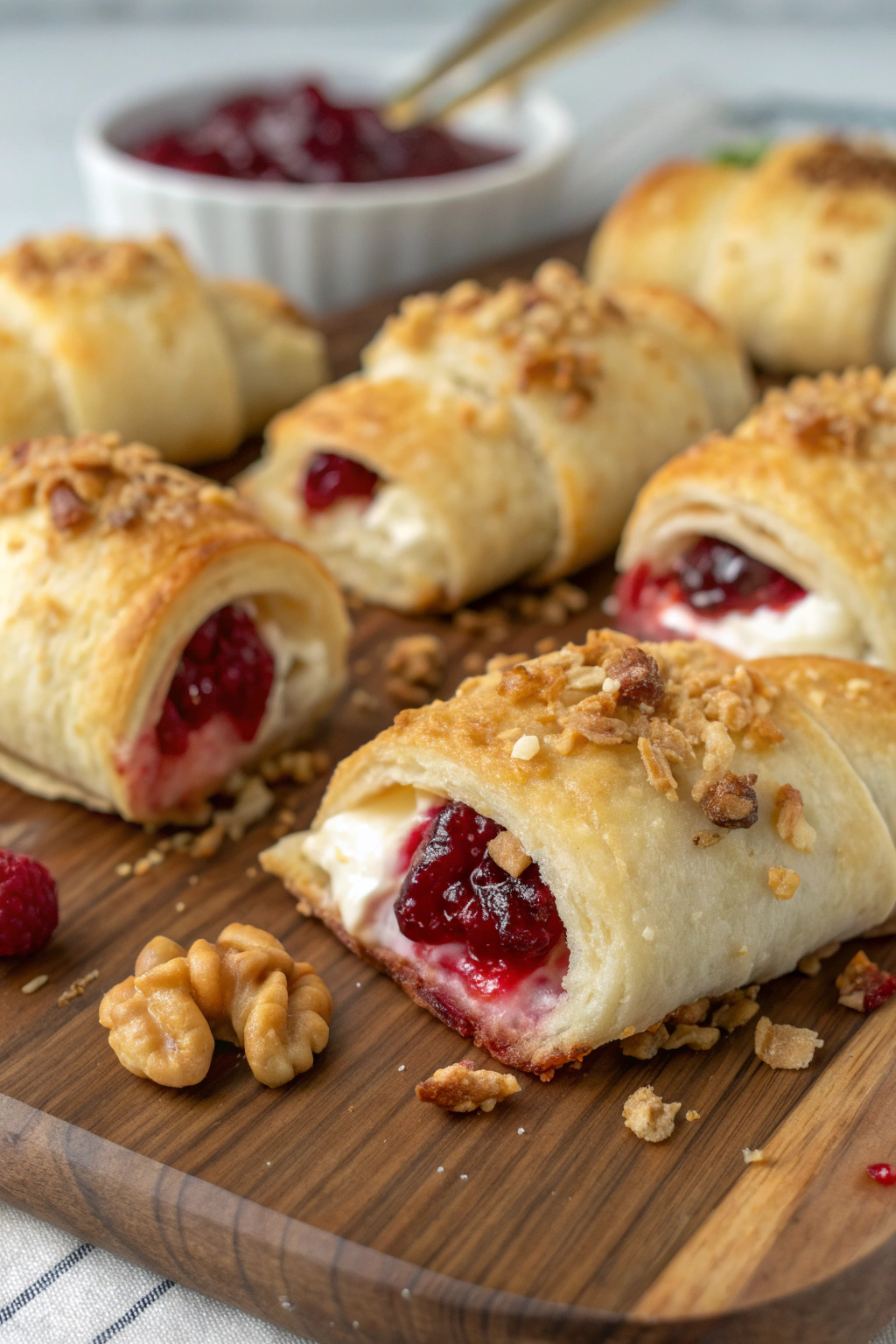 Cranberry Cream Cheese Crescent Bites Recipe