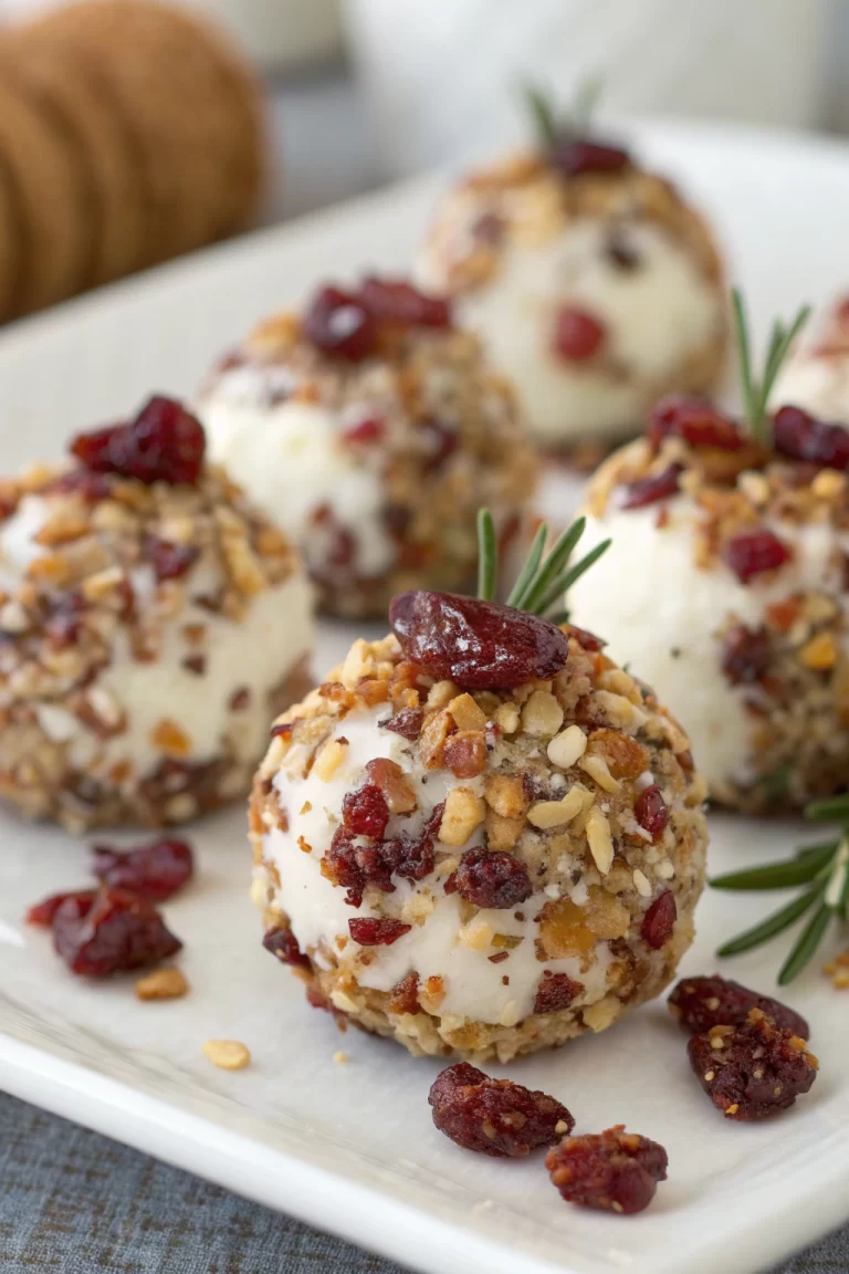 Cranberry Pecan Goat Cheese Ball Recipe