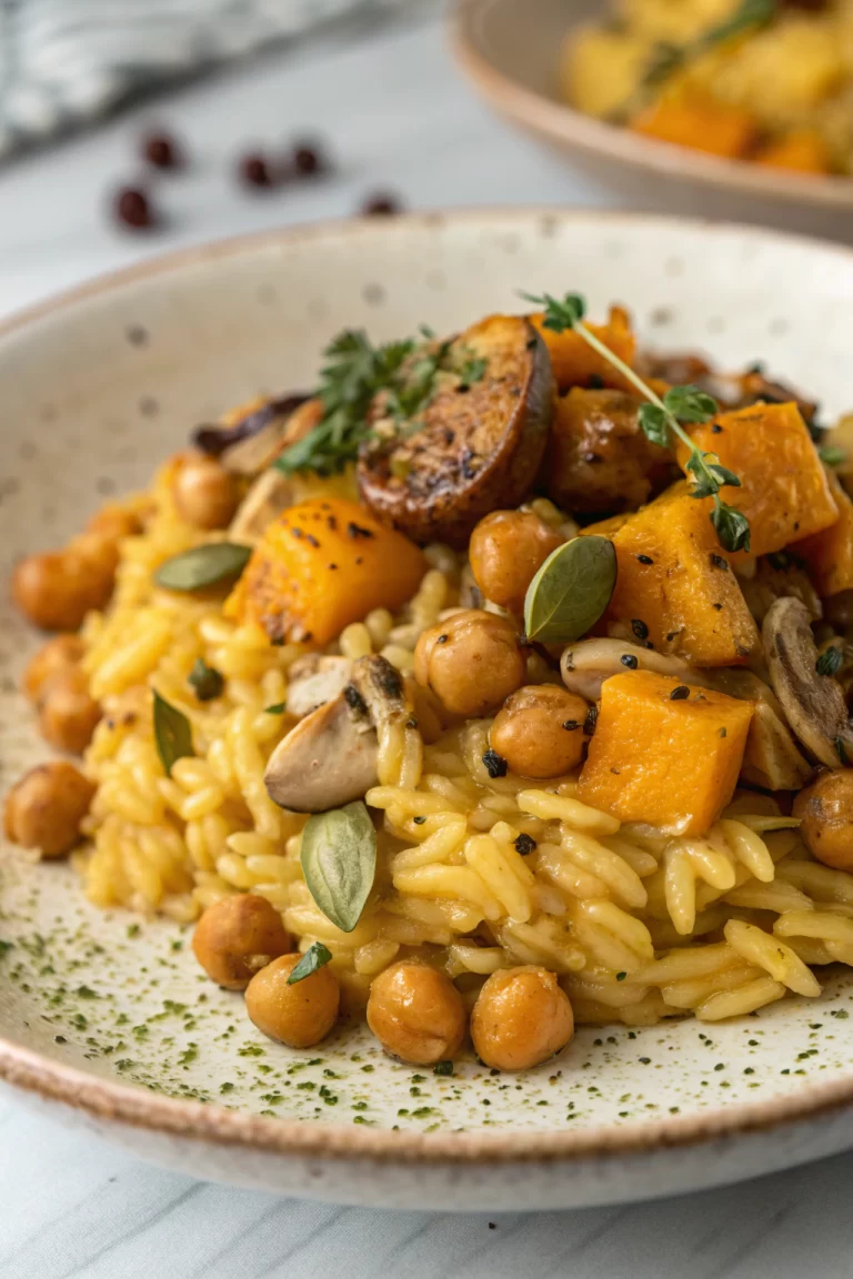 Creamy Butternut Squash Orzo Recipe