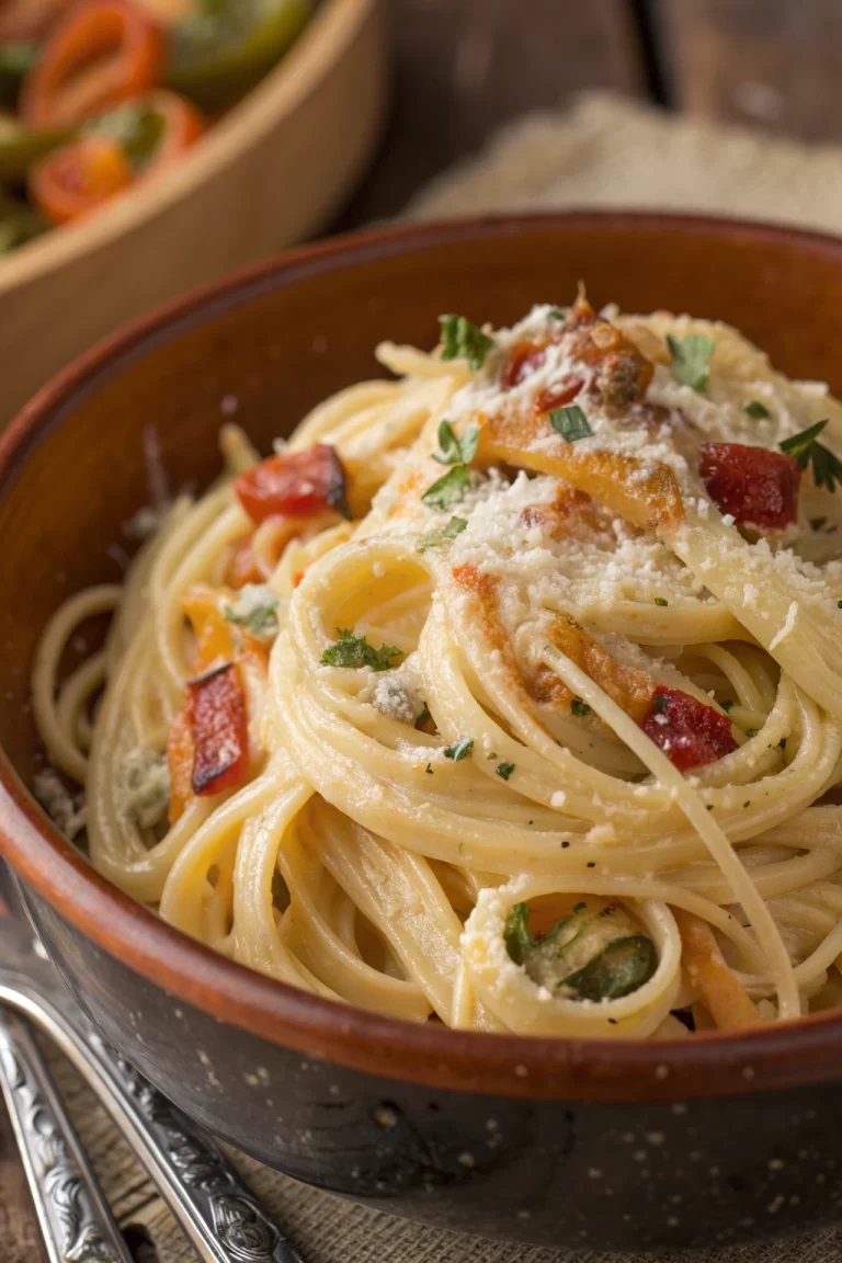 Creamy Lemon Butternut Squash Pasta Recipe