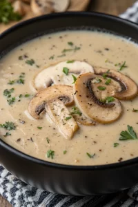 Creamy Mushroom Soup Recipe