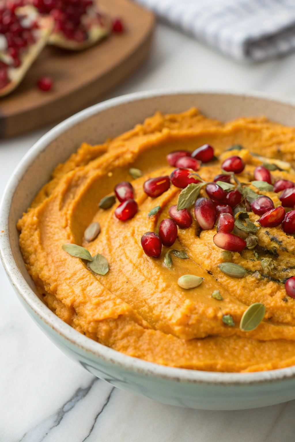 Creamy Pumpkin Hummus Recipe