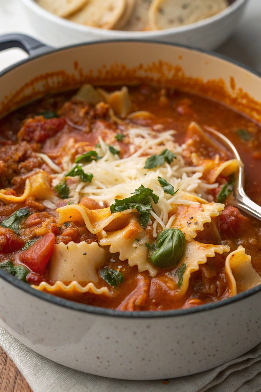 Creamy Vegetarian Lasagna Soup Recipe 2026