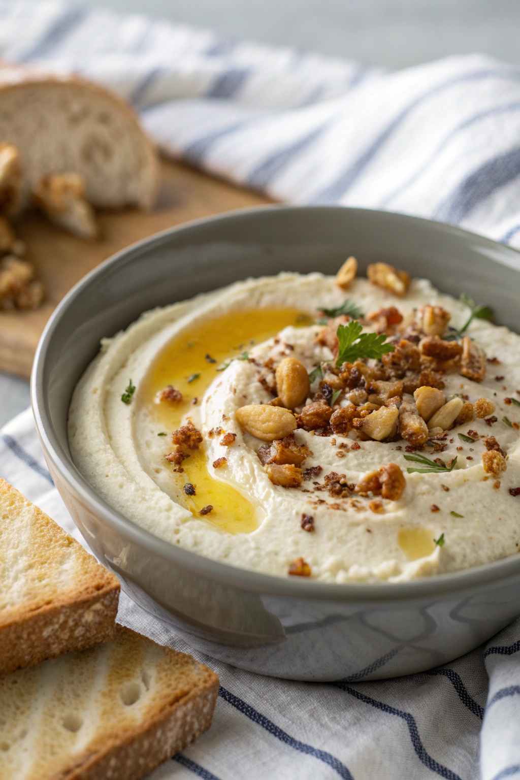 Delicious Ricotta Dip with Hot Honey